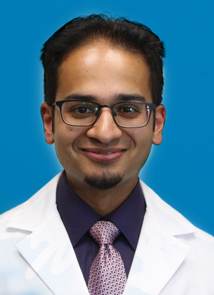 Sanket Nayyar, MD, Internal Medicine Resident, Headshot